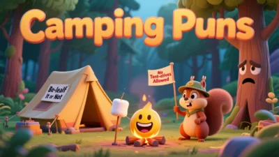 Camping Puns