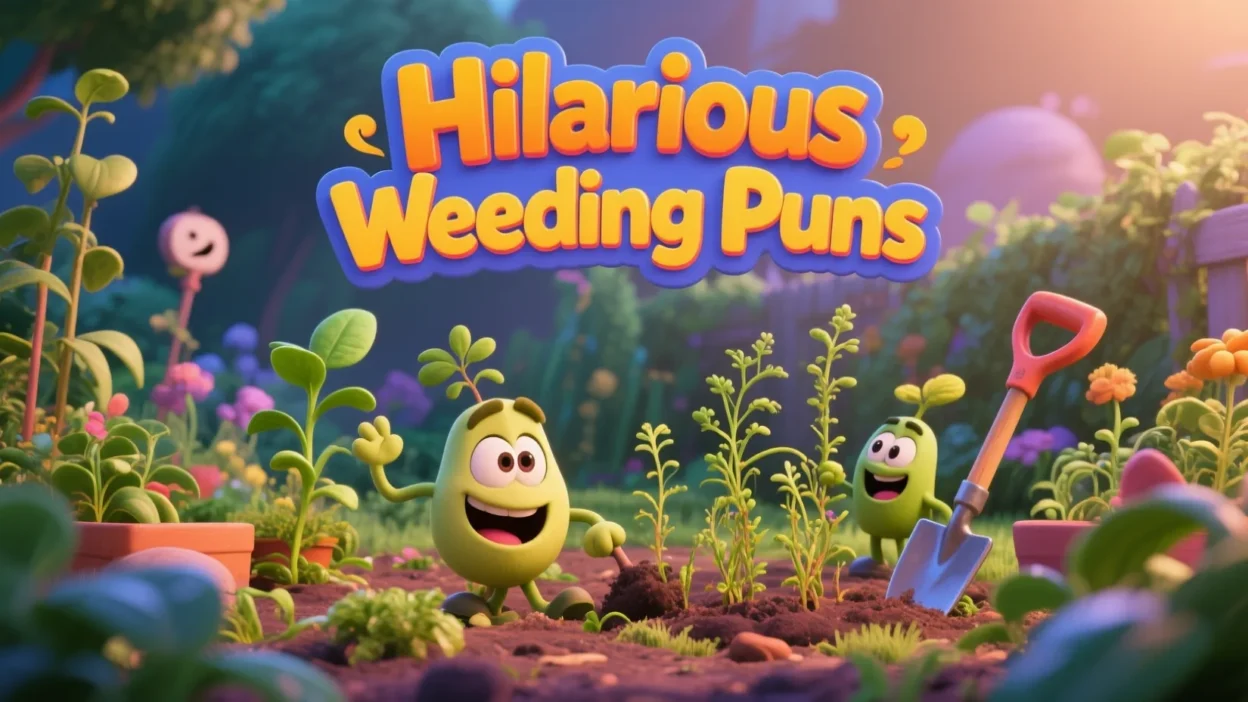 Hilarious Weeding Puns