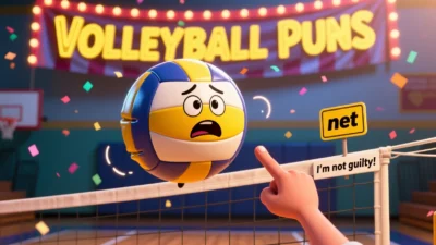 Volleyball Puns