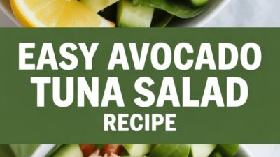 Easy Avocado Tuna Salad Recipe
